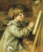 Pierre Renoir Coco Painting oil painting artist
